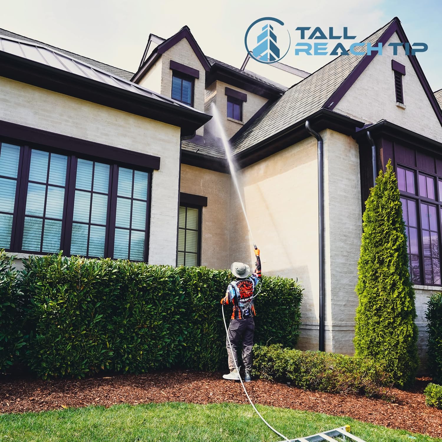 Southeast Softwash Tall Reach Tip (8-10 Gpm Downstreaming) | Shooter Tip Soap Nozzle For Softwashing & Pressure Washing Southeast Softwash