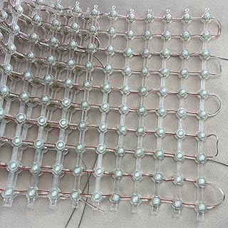 50 ミリメートルピッチ DC5V SK6812-RGBW 20 ミリメートル直径 LED ピクセルマトリックスグリッドスクリーン; IP68 保護レベル; RGB フルカラー; 10*10/10*20/10*30 ピクセル(5V SK6812-RGBW,10pixels X 10pixels)