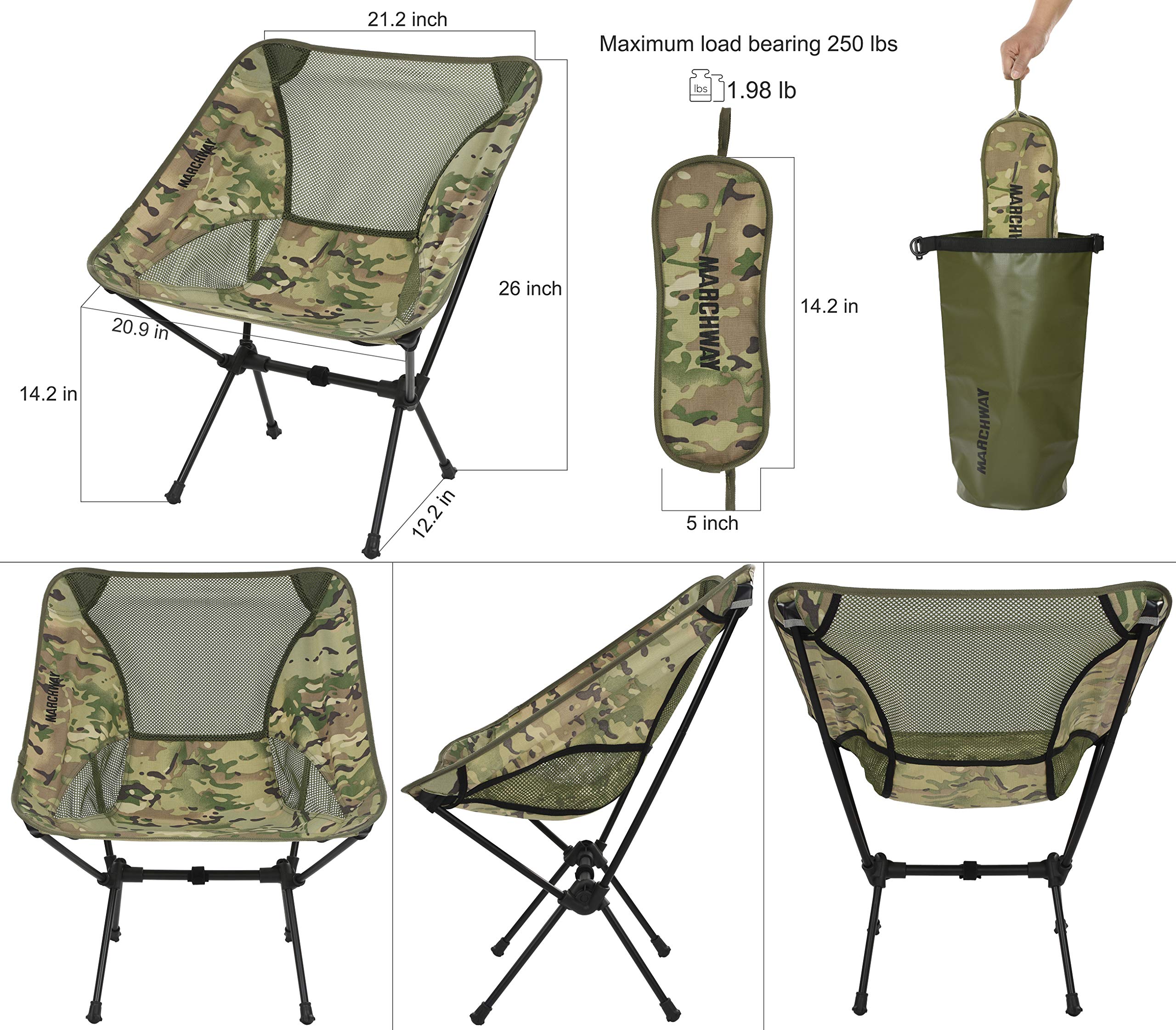 Costway Chaise Berçante De Camping Pliante Avec Repose-Pieds Légère Pour Patio Extérieur Rouge