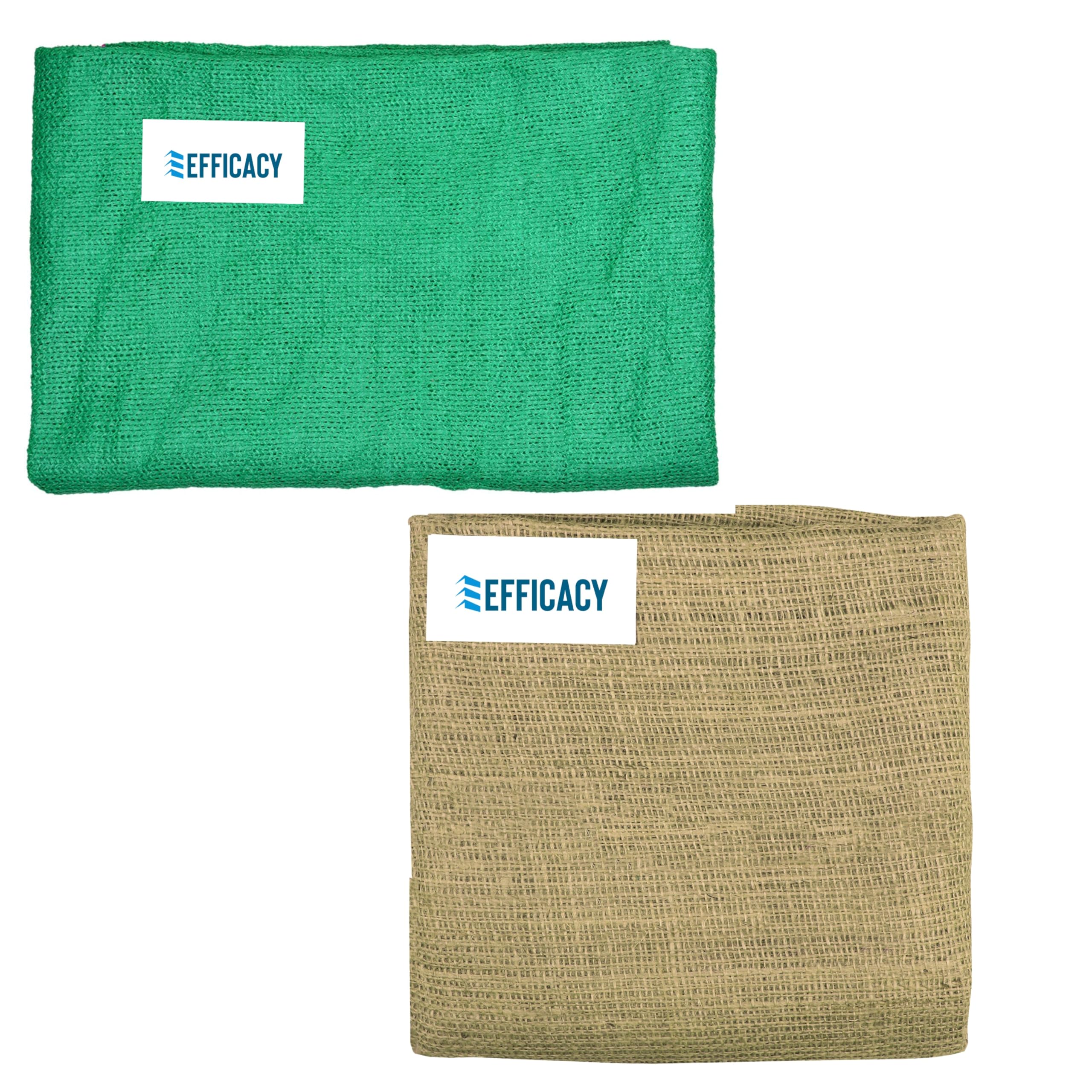 Efficacy Green Shade Net 5x5 Feet with 36inch, 5 Meter Jute Burlap Hessian Cloth Combo Multipurpose Use|Green Shade Net for Plants and Balcony/Jute Hessian Cloth for Plants and Decoration-image-24