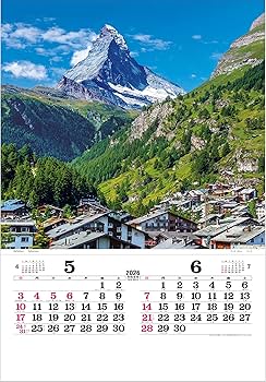 Amazon.co.jp: トーダン 2026年 カレンダー 壁掛け スイス トーハン