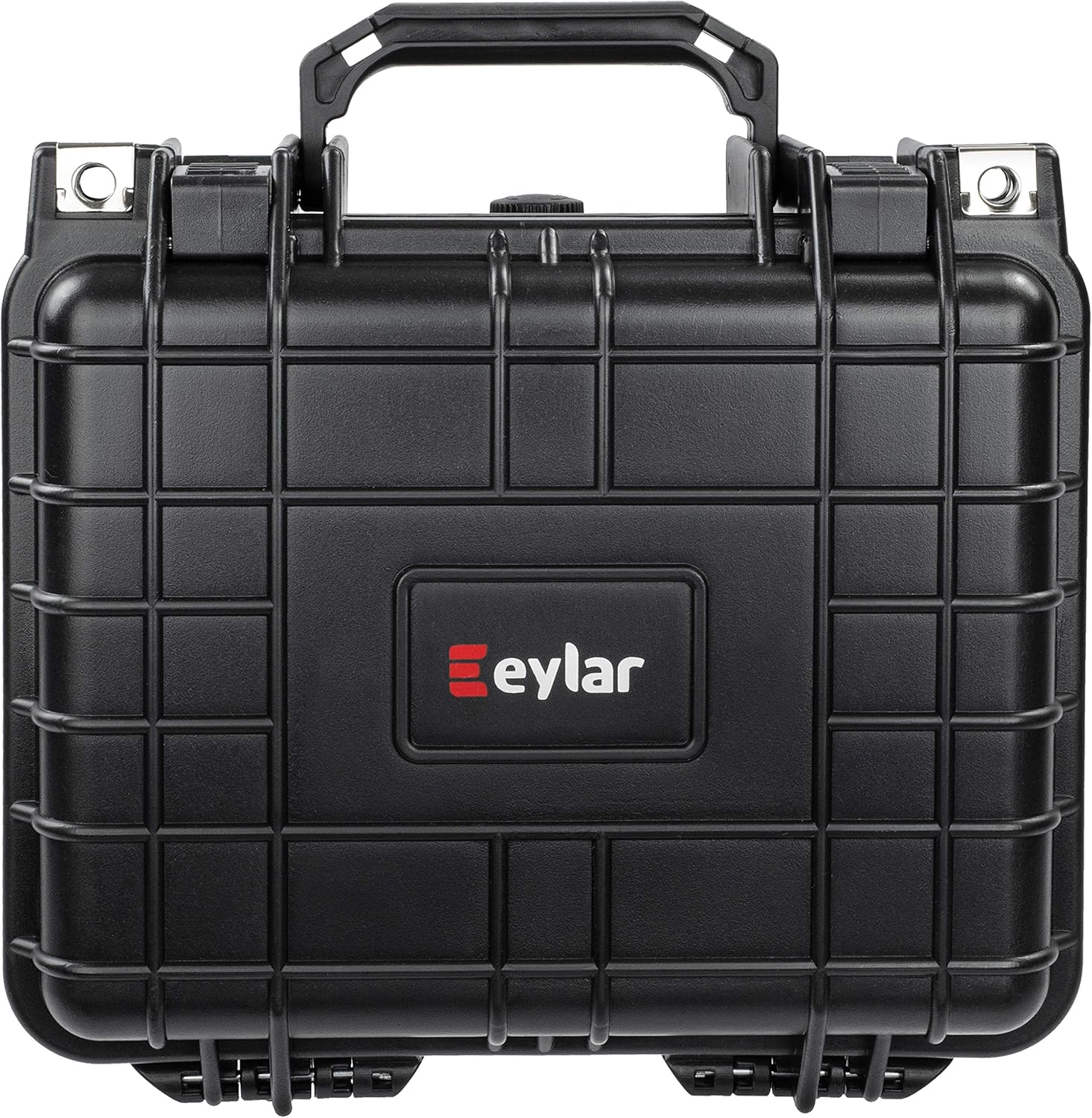 Eylar Small 10.62" Deep Gear, Equipment, Hard Camera Case Waterproof with Foam (Black) TSA Standards