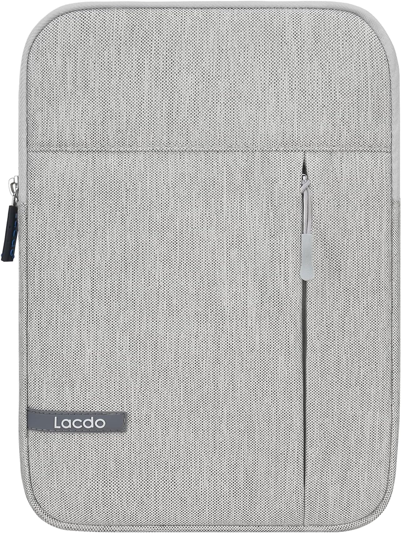 Lacdo iPad mini 7 Sleeve, iPad mini Case Bag, Tablet Sleeve Case for iPad mini 7 (A17 Pro)/6/5/4/3/2, Samsung Galaxy Tab A7 Lite 8.7" / Galaxy Tab A 8.0" Protective Tablet Bag Water Repellent, Gray