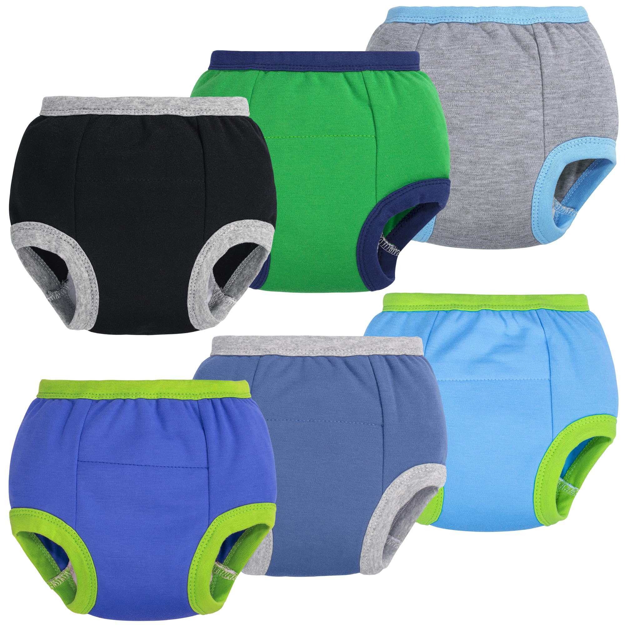BIG ELEPHANT Baby Swim Diapers 3-Pack, Reusable Swimming Diapers
