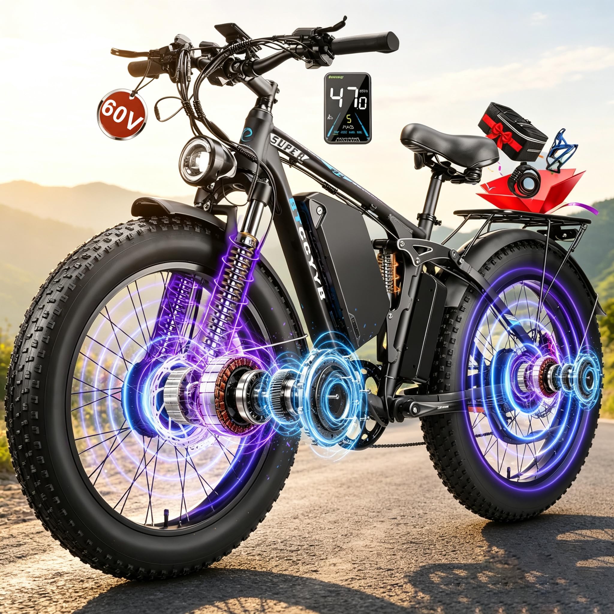 KVGOOGKV ER7PRO Electric Bike