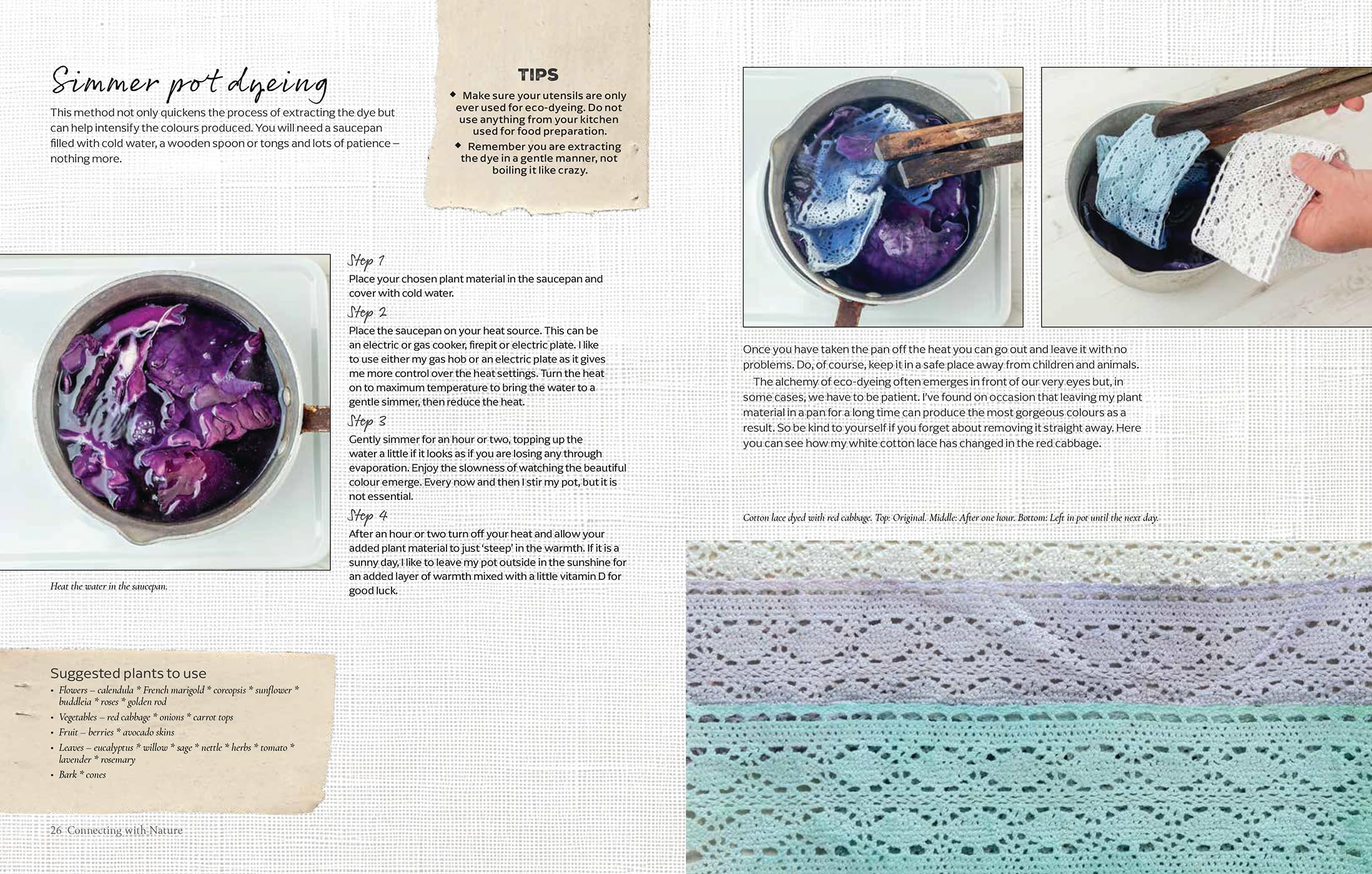 Connecting with Nature: Mindful Stitching and Textile Art Through the Seasons