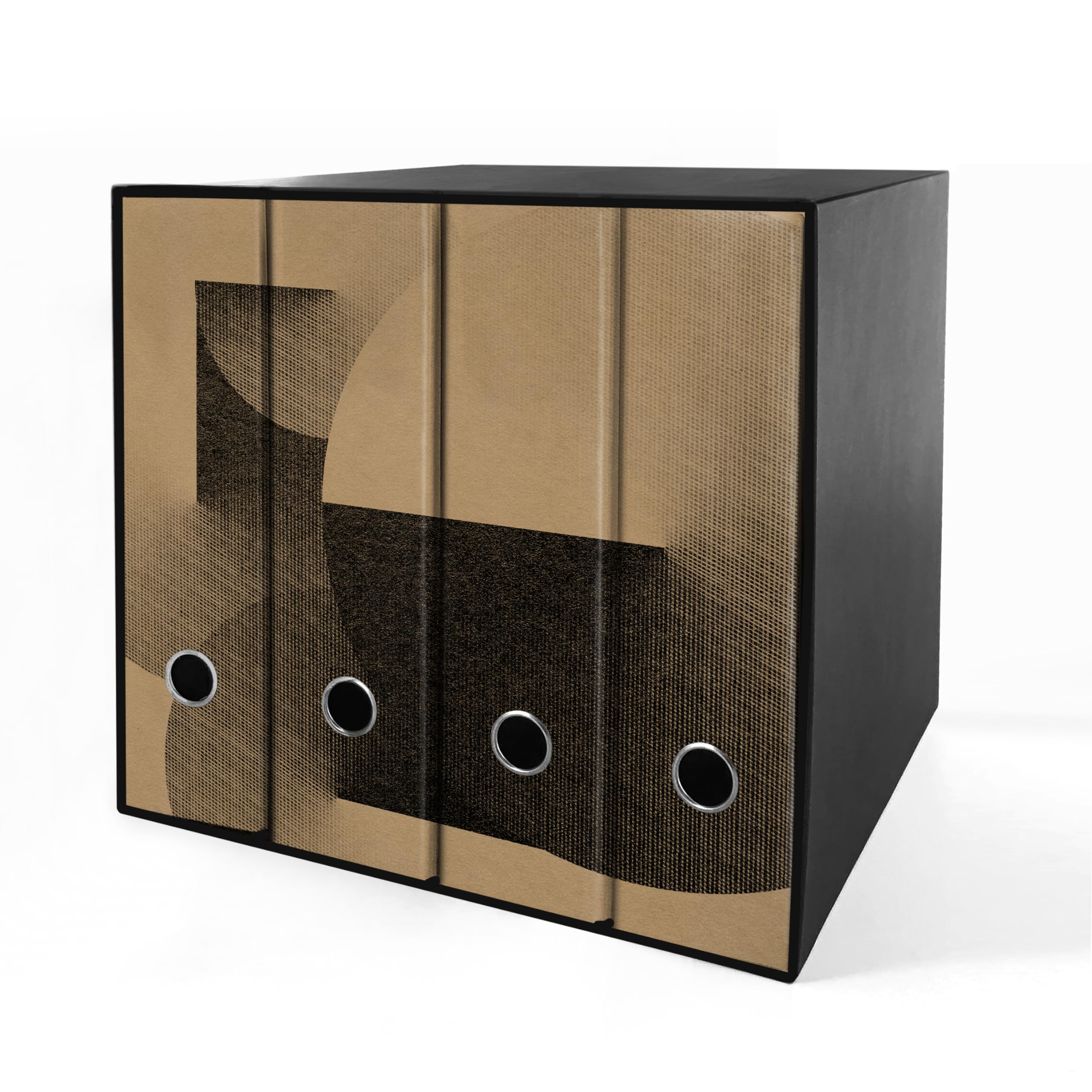 Set 3 Raccoglitori Ad Anelli Mandala Arcobaleno - H34 Cm, Multicolore, Per Fogli A4 - Foto 9