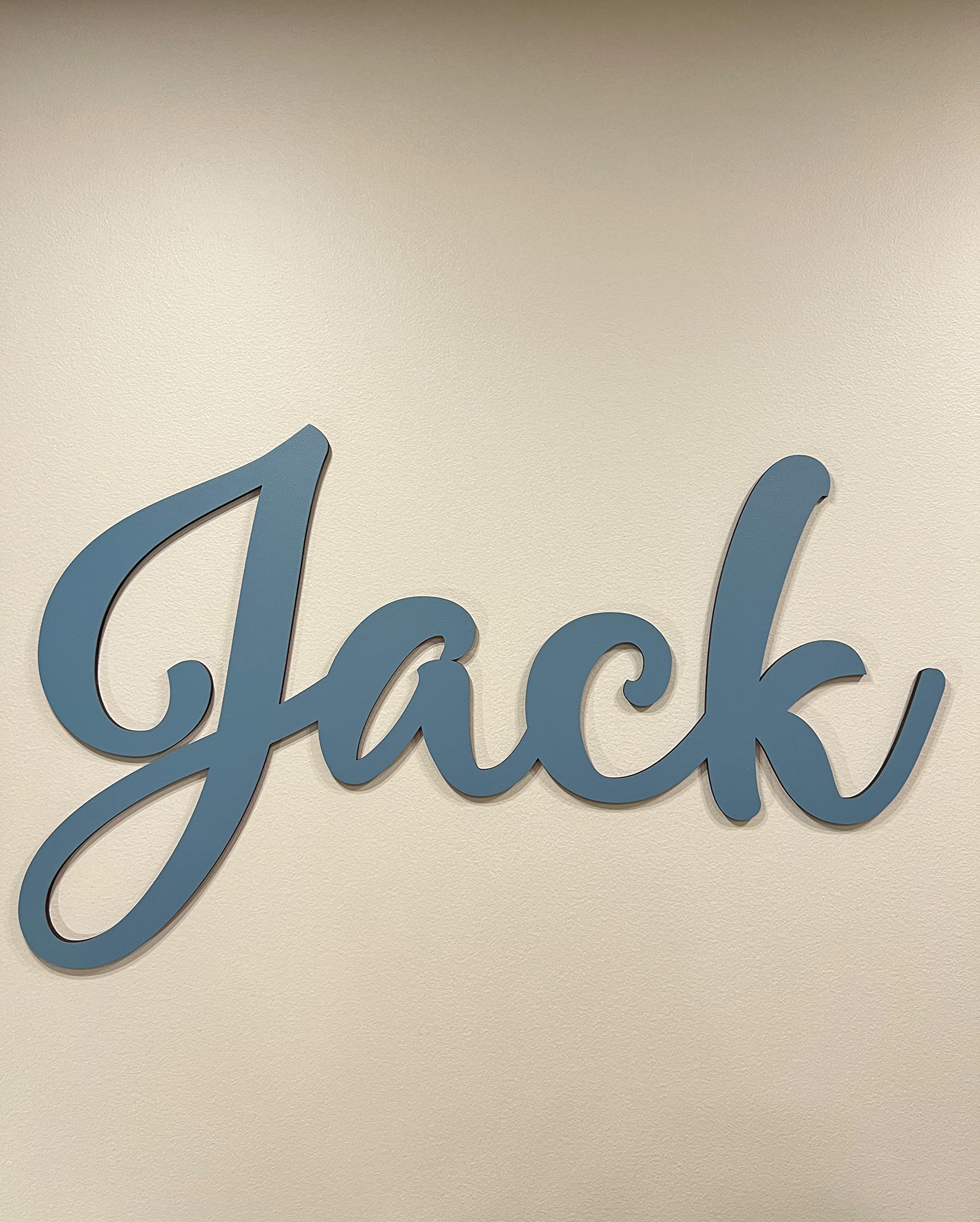 Personalized Wooden Name Sign - Wall Art Decor for Nursery - Wood Plaque - Over Crib Plaque