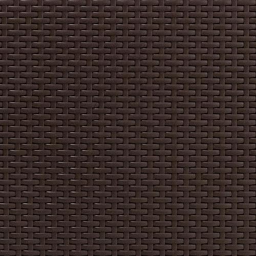 Miniatura 9 de Flash Furniture Seneca - Sofá de ratán sintético marrón chocolate con cojines beige para todo tipo de clima