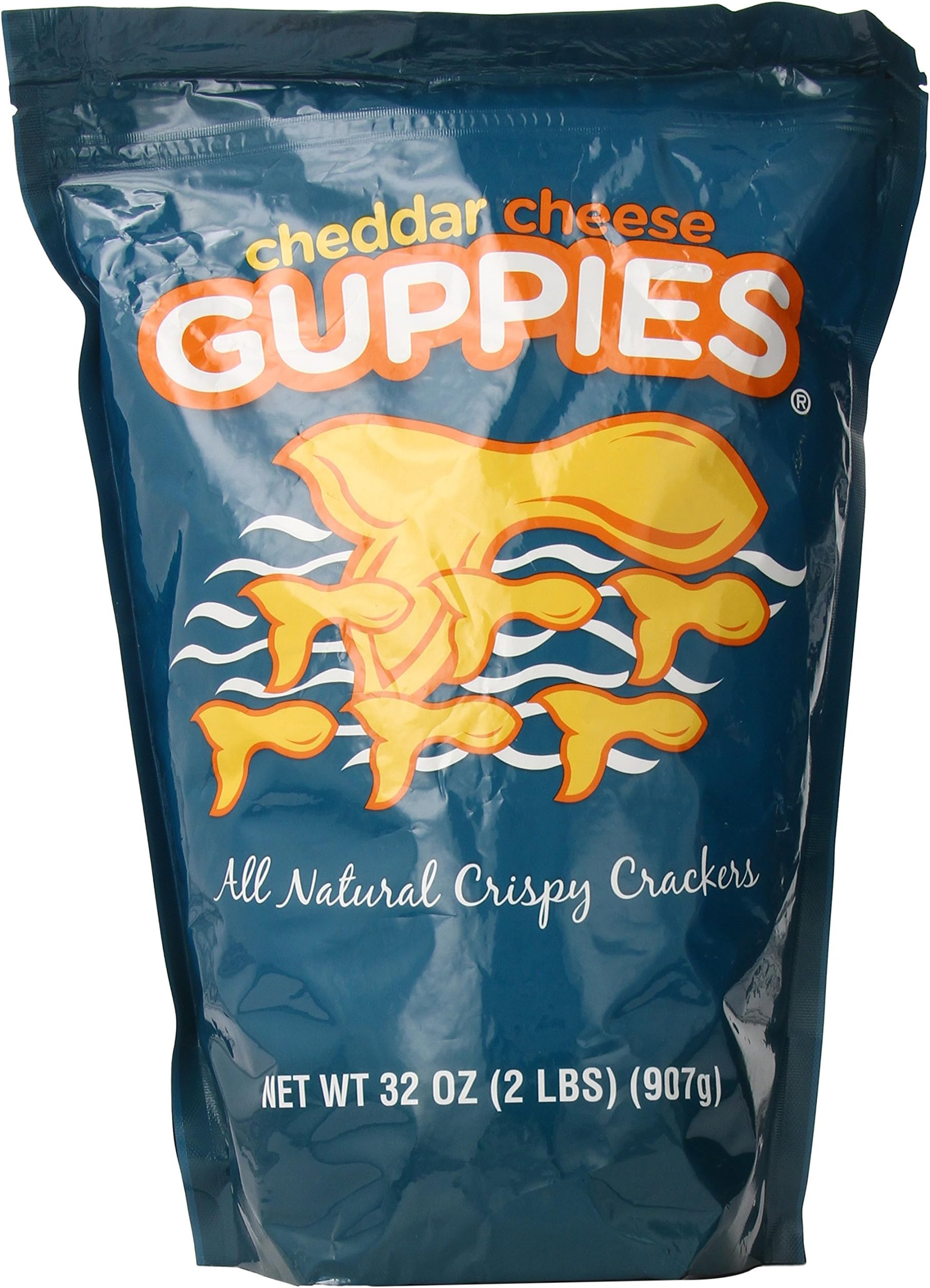 Guppies Cheese Crackers, Cheddar, 2 Pound
