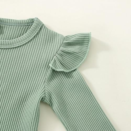 Miniatura 5 de Conjunto de ropa de bebé niña para otoño e invierno, conjunto de sudadera de manga larga y pantalones con diadema