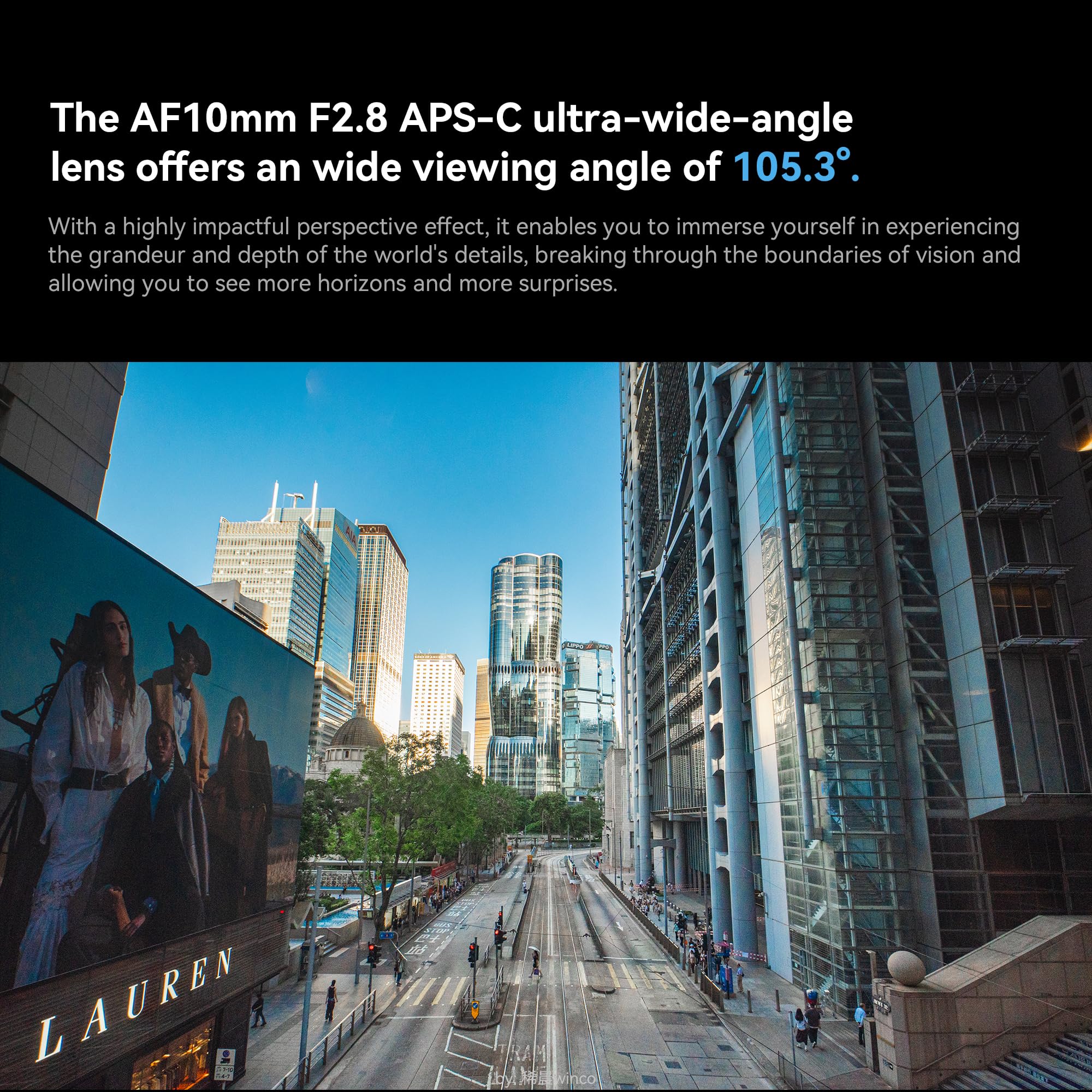 7artisans AF10mm F2.8 APS-C Lente fotocamera autofocus ultra grandangolare bassa distorsione per fotocamere mirrorless (E)