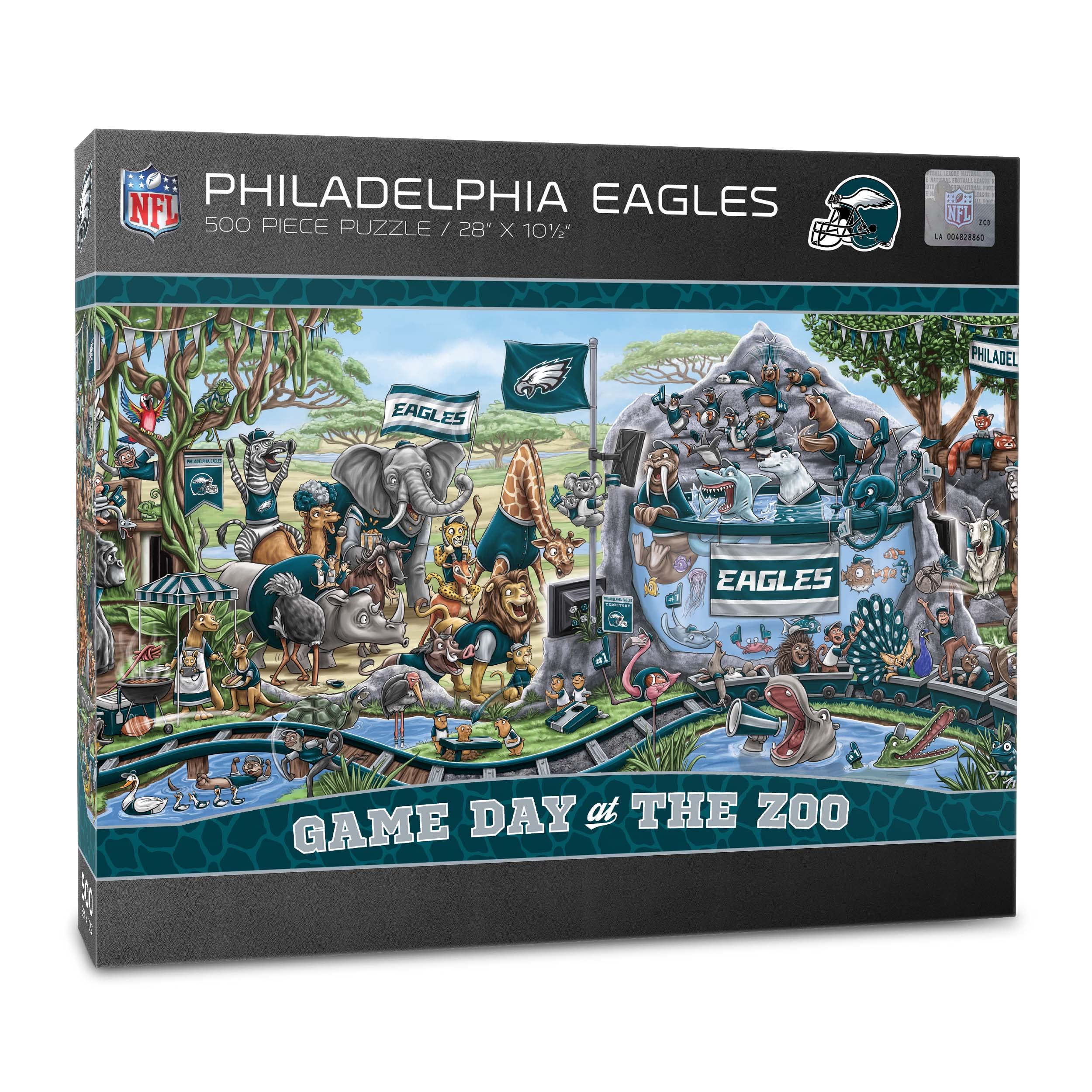 YouTheFan NFL Game Day at The Zoo 500pc Puzzle