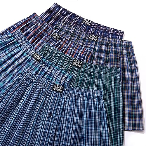 Miniatura 5 de JupiterSecret Calzoncillos Bóxer para Hombre 100% Algodón Tejidos Pack Calzoncillos Bóxer Colores Surtidos