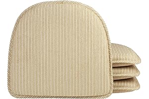 Chair Comfort Upgrated with Klear Vu Raindrop Gripper Chair Pads