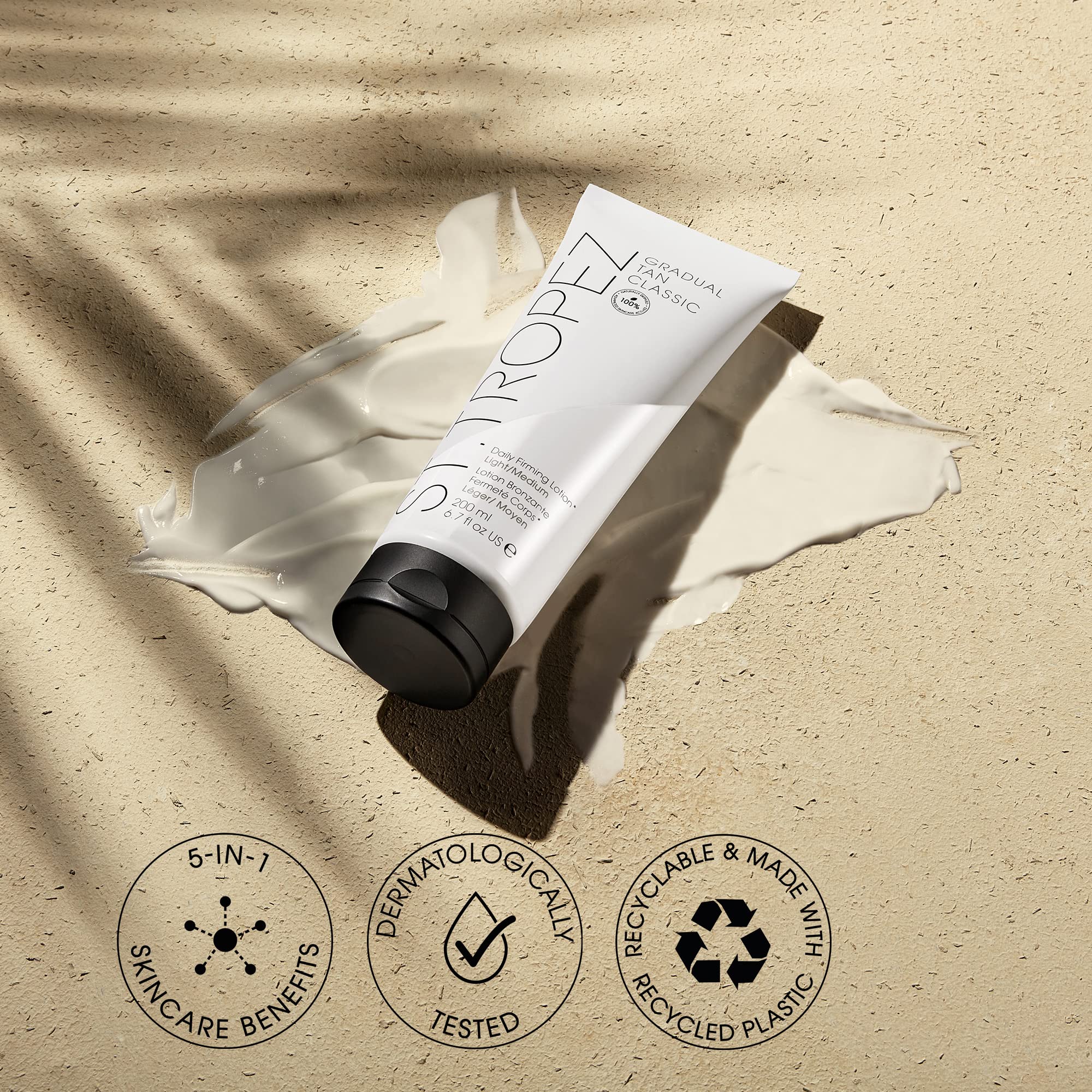 St. Tropez Loción Bronceadora Gradual Tan Classic Firmeza Cuerpo Light/Medium - 1 Unidad + Gradual Tan Watermelon Loción Bronceadora Firmeza Cuerpo A La Sandía - 1 Unidad