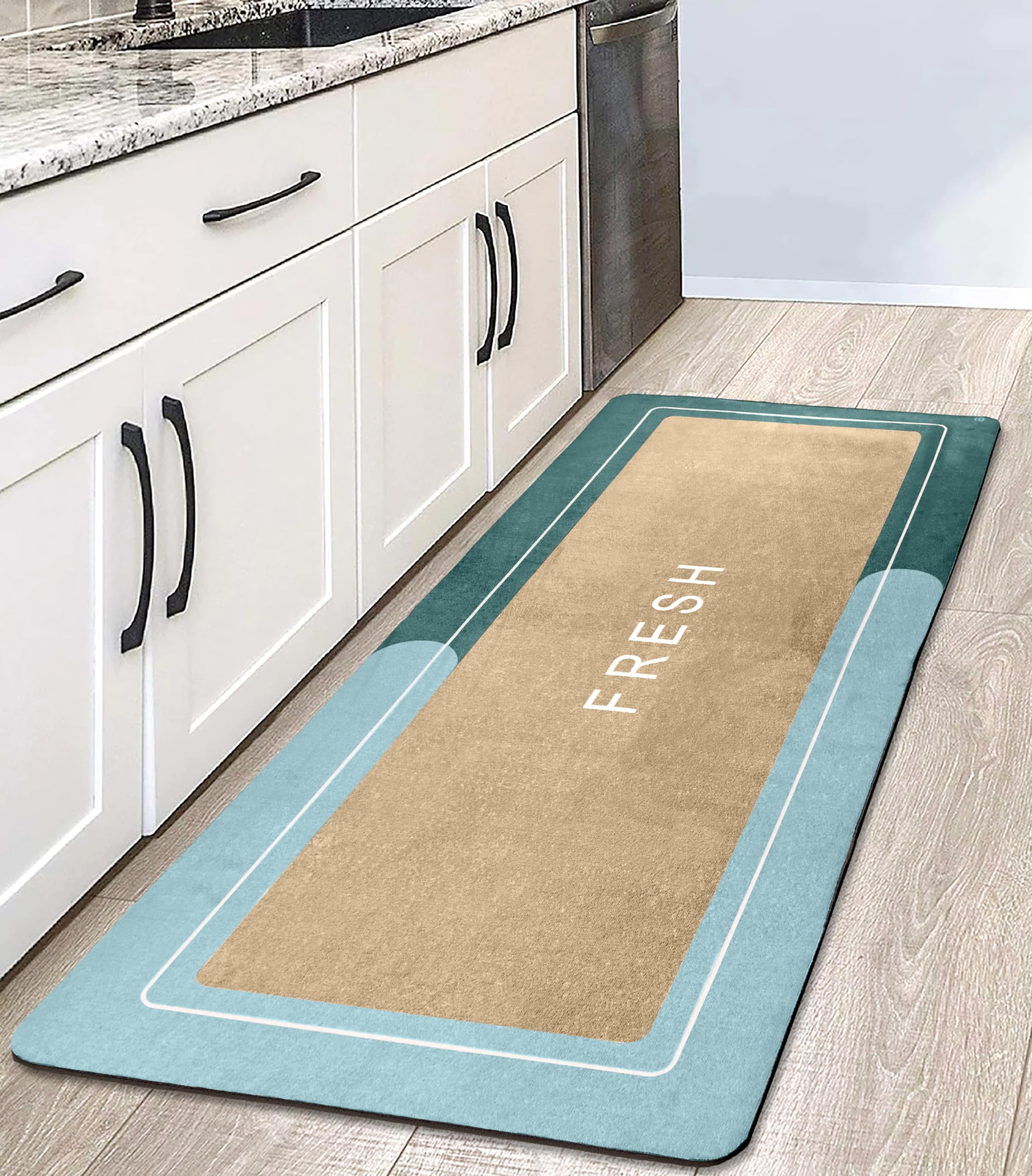 Saral Home Bling Soft Durable & Washable Multipurpose Runner for Home/Kitchen/Living Area/Lobby/Office Entrance with Anti Skid Backing (Green, 40 Cm X 100 Cm) (B0CK4K8DG7) Amazon Price History, Amazon Price Tracker