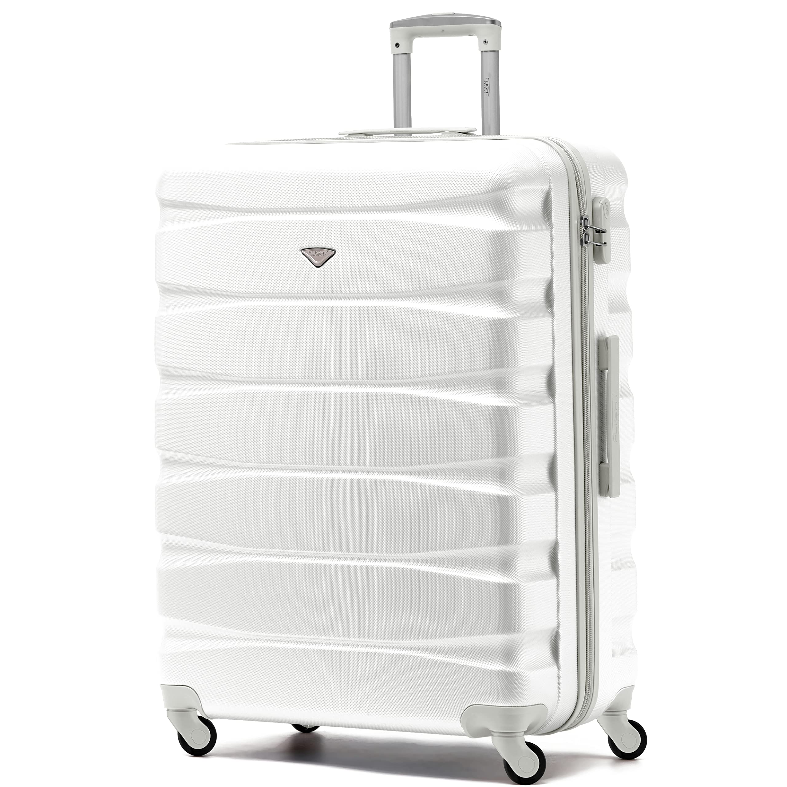 Flight Knight Lightweight 4 Wheel ABS Hard Case Medium Suitcase Approved for Over 100 Airlines Including easyJet, British Airways, Ryanair, Jet2, Emirates & Many More - Check-in Medium Size 25" — view 207