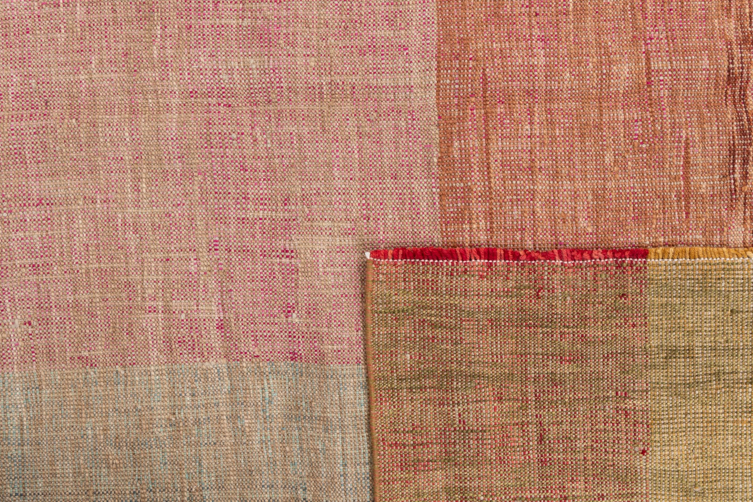 Kilim Afghan Edition 194x298 Tessuto a mano Moderno Tappeto orientale Tappeto di design Tappeto In lana