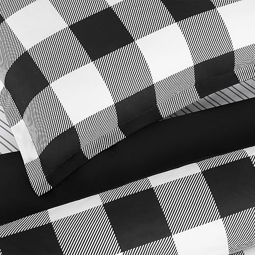 Miniatura 4 de Serta Simply Clean Alex Soft Modern - Juego de edredón de 2 piezas con funda de almohada para todas las estaciones, tamaño individualindividual XL,