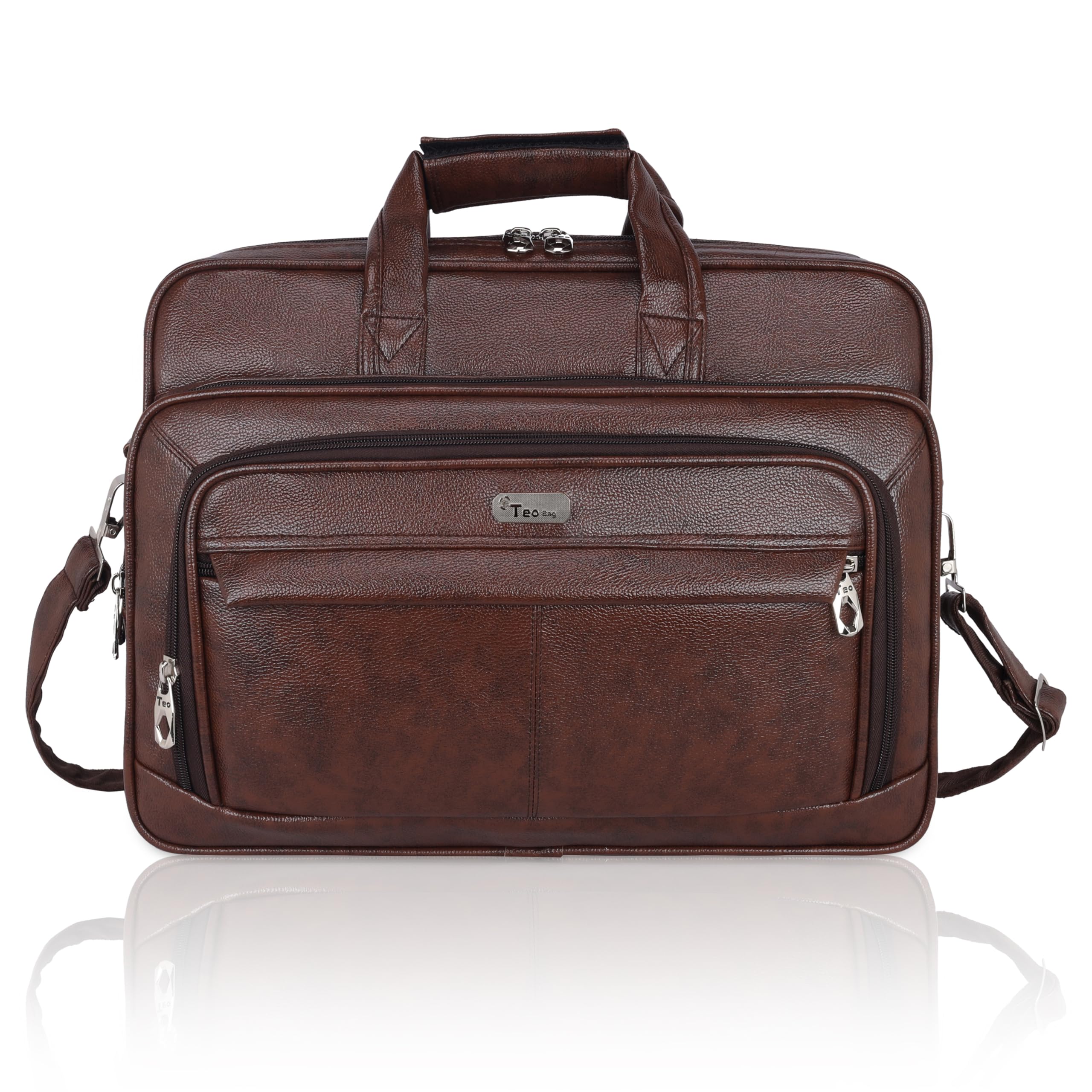 See full amazon price history chart for Teo PU Leather Laptop, Shoulder, Messenger, Travel,Briefcase Bag for Men & Women with Adjustable Strap I Extra Zip Compartments Expandable (18 Inch) - Brown Teo PU Leather Laptop, Shoulder, Messenger, Travel,Briefcase Bag for Men & Women with Adjustable Strap I Extra Zip Compartments Expandable (18 Inch) - Brown (B0BZDF43NR) Amazon Price History, Amazon Price Tracker