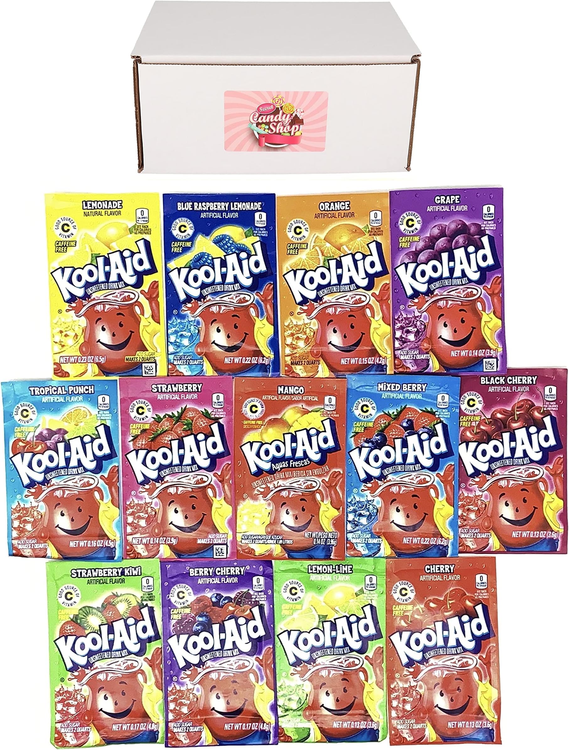 Kool Aid Packets Ultimate Bundle 30 Kool Aid Mix Powder