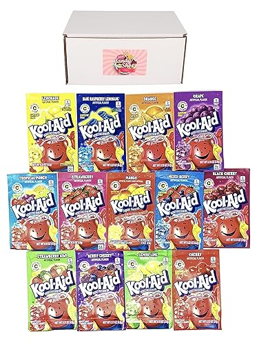 SECRET CANDY SHOP Kool Aid - Paquete variado de 13 sabores (1 de cada sabor)