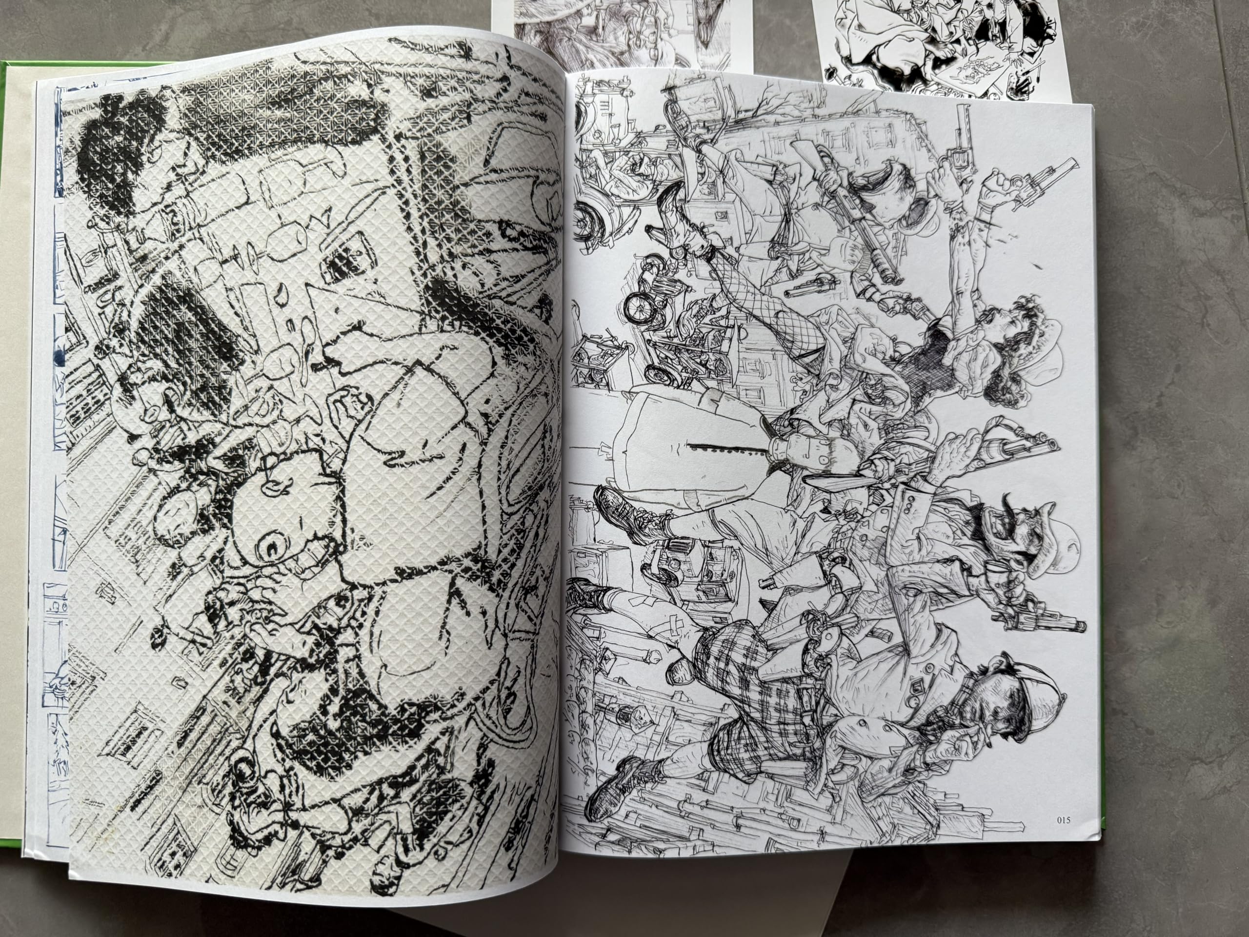 Generisch Hardcover Kim Jung sketchbook 2018 Skizzenbuch Sammlung Skizzenbuch Zeichnung Manuskript 212 pages