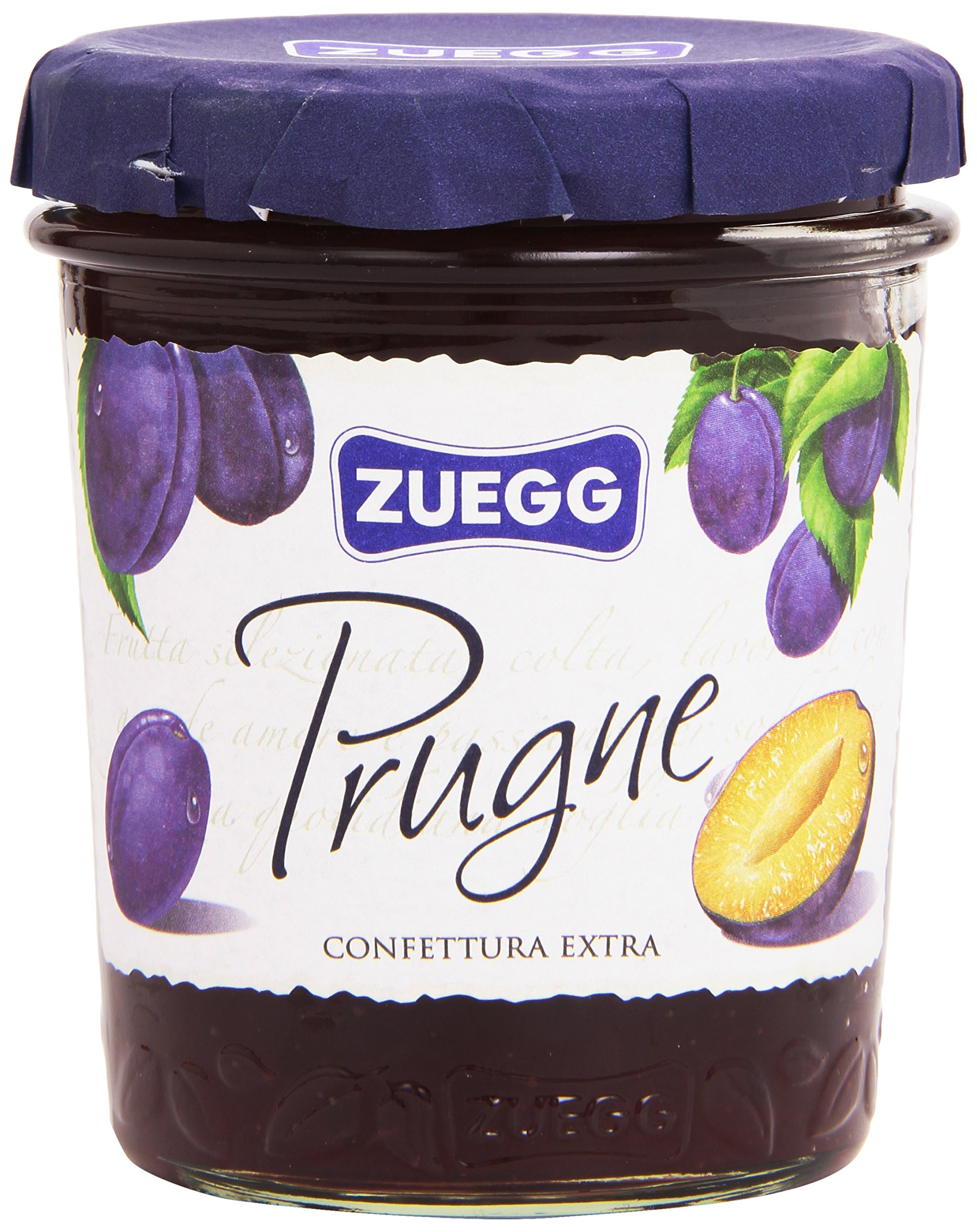 Zuegg - Confettura Extra di Prugne - 330 g - [confezione da 12]