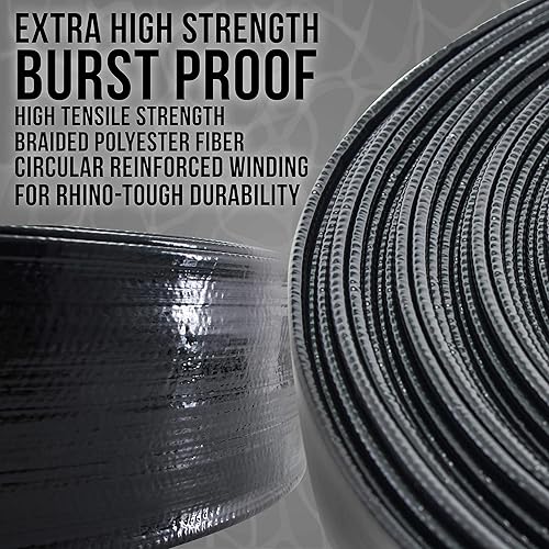 Miniatura 18 de U.S. Pool Supply Manguera de retrolavado de piscina de 2 pulgadas de diámetro x 25 pies - Manguera de descarga para bomba, filtro de arena
