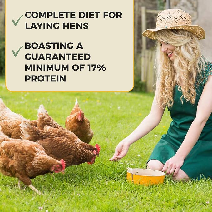 Alimento orgánico para pollos sin trigo 40 lbs miniatura 7