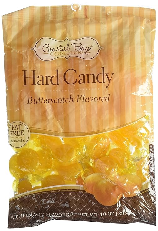 Coastal Bay Butterscotch Hard Candy 10 Oz Bag Grocery