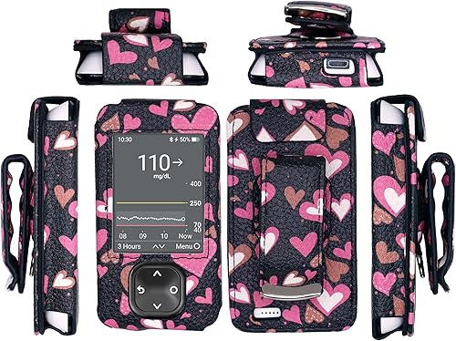 Miniatura 9 de SNK Funda de piel ajustada diseñada con protector de pantalla (incluye incluye incluye para receptor Dexcom G7G6 (WHT-1)