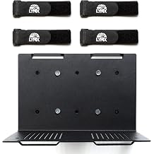 Wall Mount | Vented Computer UPS NAS Server Workstation Uninterruptible Power Supply Wall Bracket Kit with Hardware & Straps + 120mm Case Fan Attachment Points Fans Not Included Medium