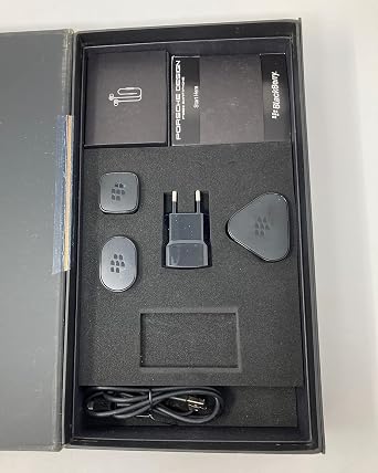 BlackBerry Porsche Design P'9983 64GB RHB121LW (GSM Only, No CDMA) Factory Unlocked 4G/LTE Smartphone with QWERTY + Arabic Keybpad (Carbon Fibre)