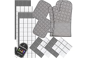 Oven Mitts Kitchen Towels and Dishcloths Pot Holders Sets