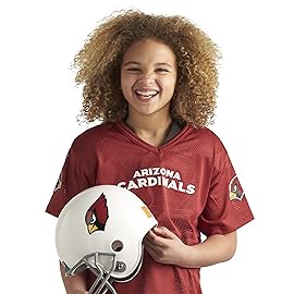 Arizona Cardinals Youth NFL Deluxe Helmet and Uniform Set (Medium)