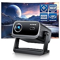 Proiettore Portatile【E-Focus/Auto Keystone】20000 Lumen 1080P Full HD 4K Support