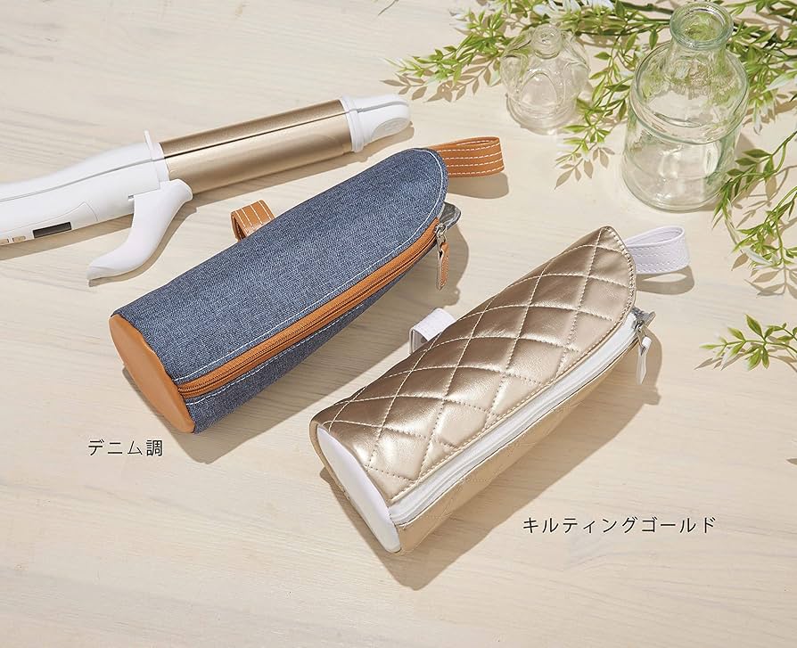 Kiboser ヘアアイロン ホワイト 収納袋付き Kiboser ヘア
