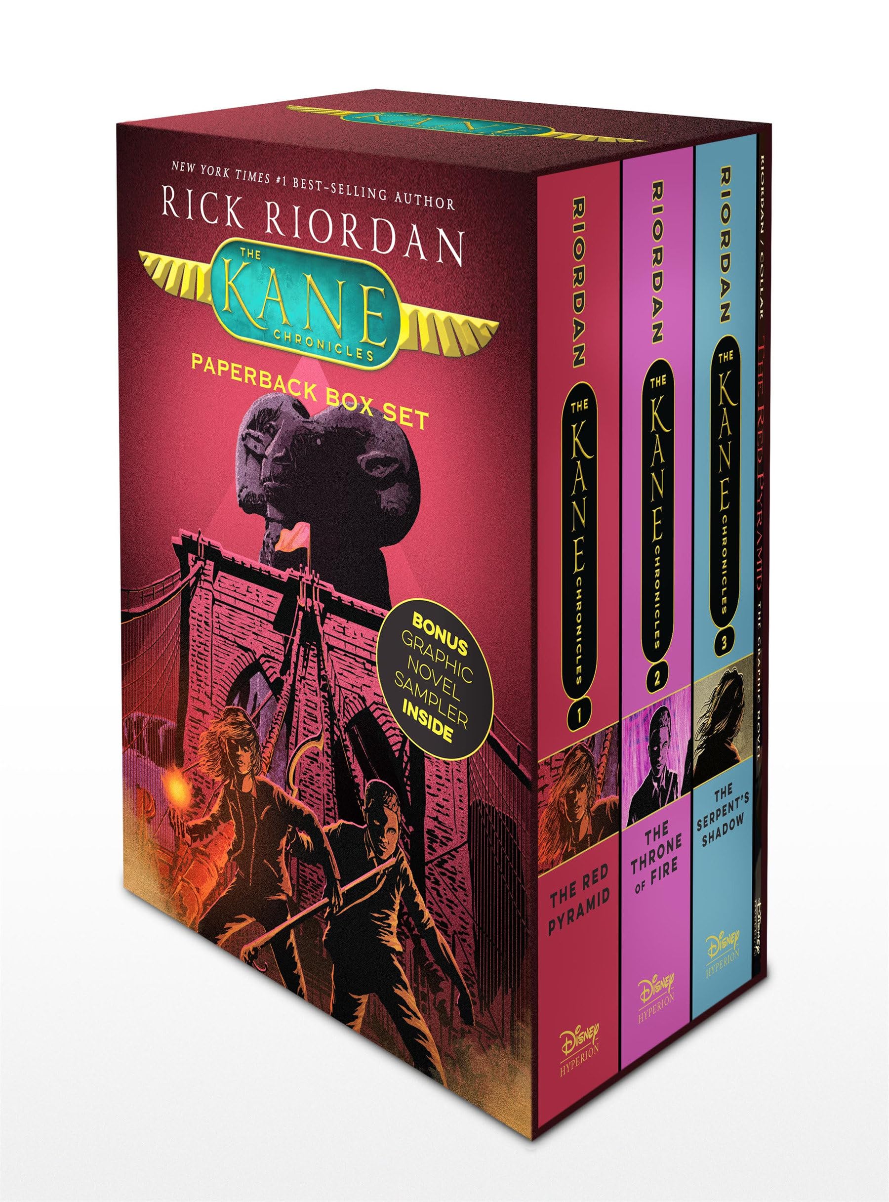 Kane Chronicles, The Paperback Box Set-The Kane Chronicles Box Set with BONUS Graphic Novel Sampler