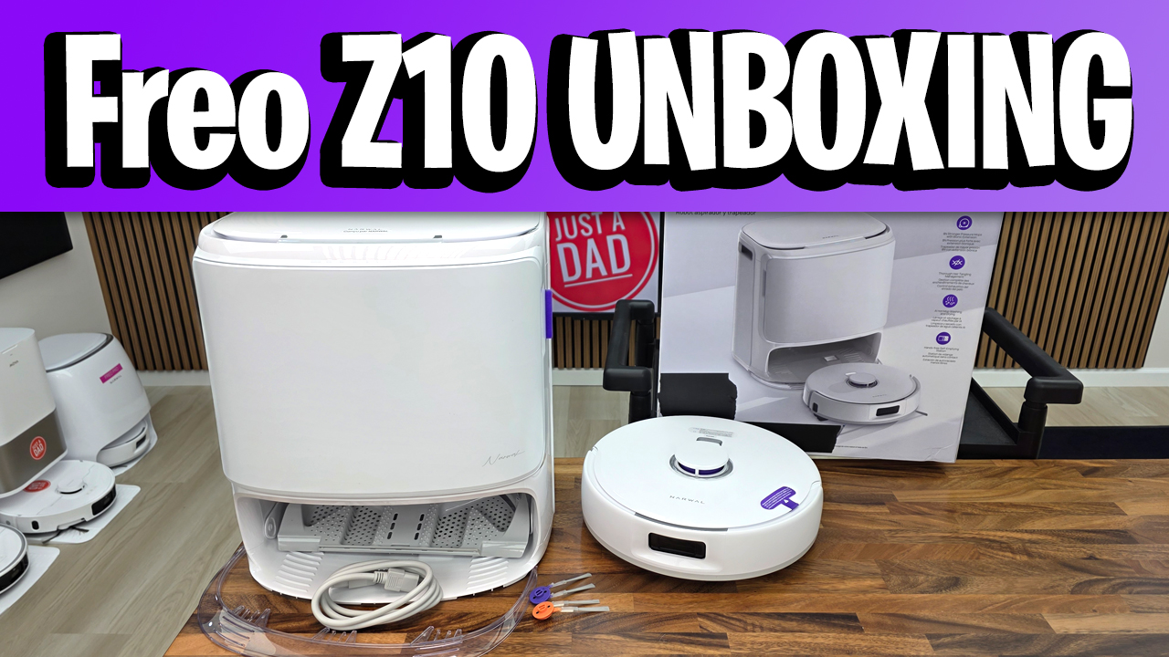 Watch NARWAL Freo Z10 Robot Vacuum & Mop UNBOXING on Amazon Live