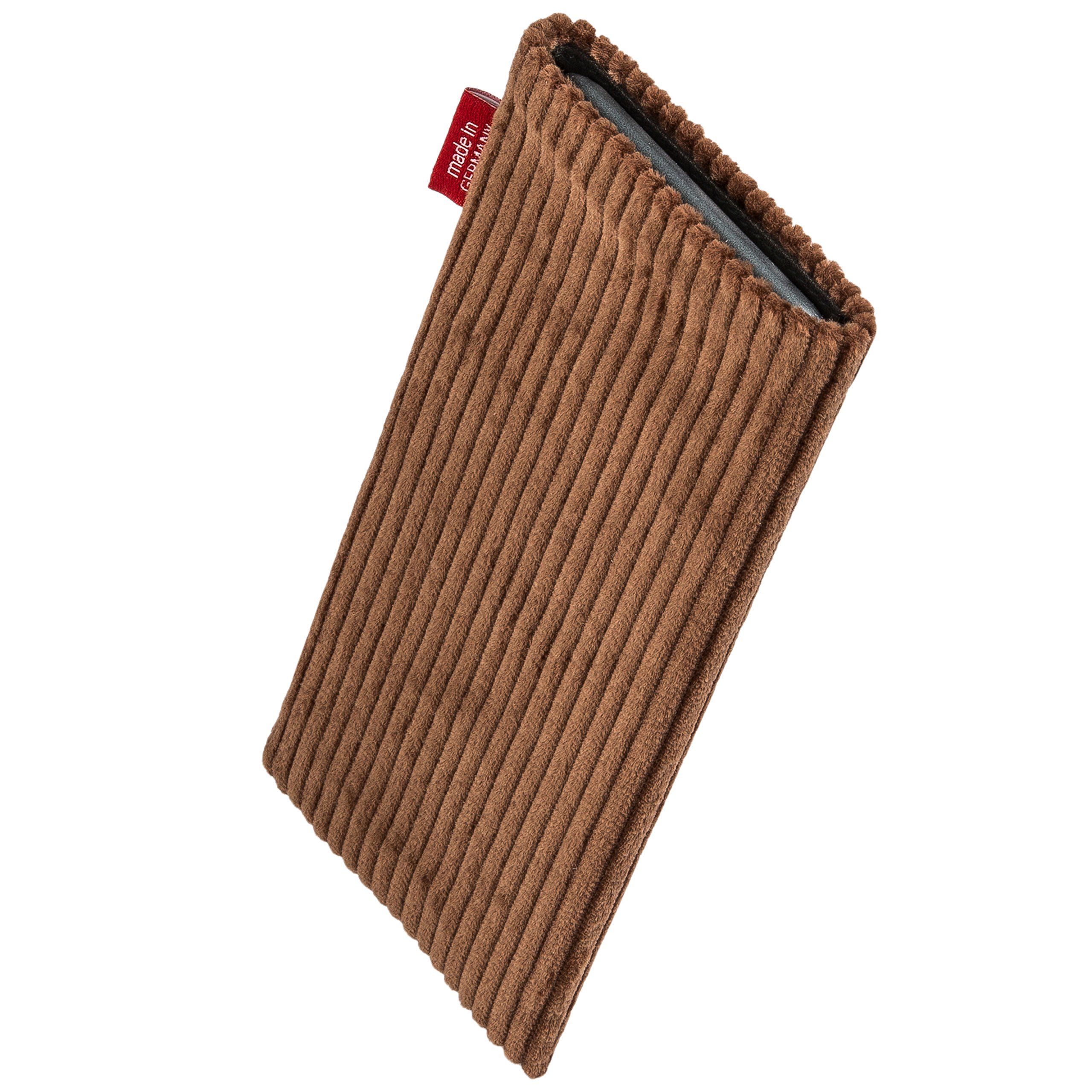FitBAG Twist Gray Custom Tailored Sleeve For Google Pixel 10 Pro - View #5