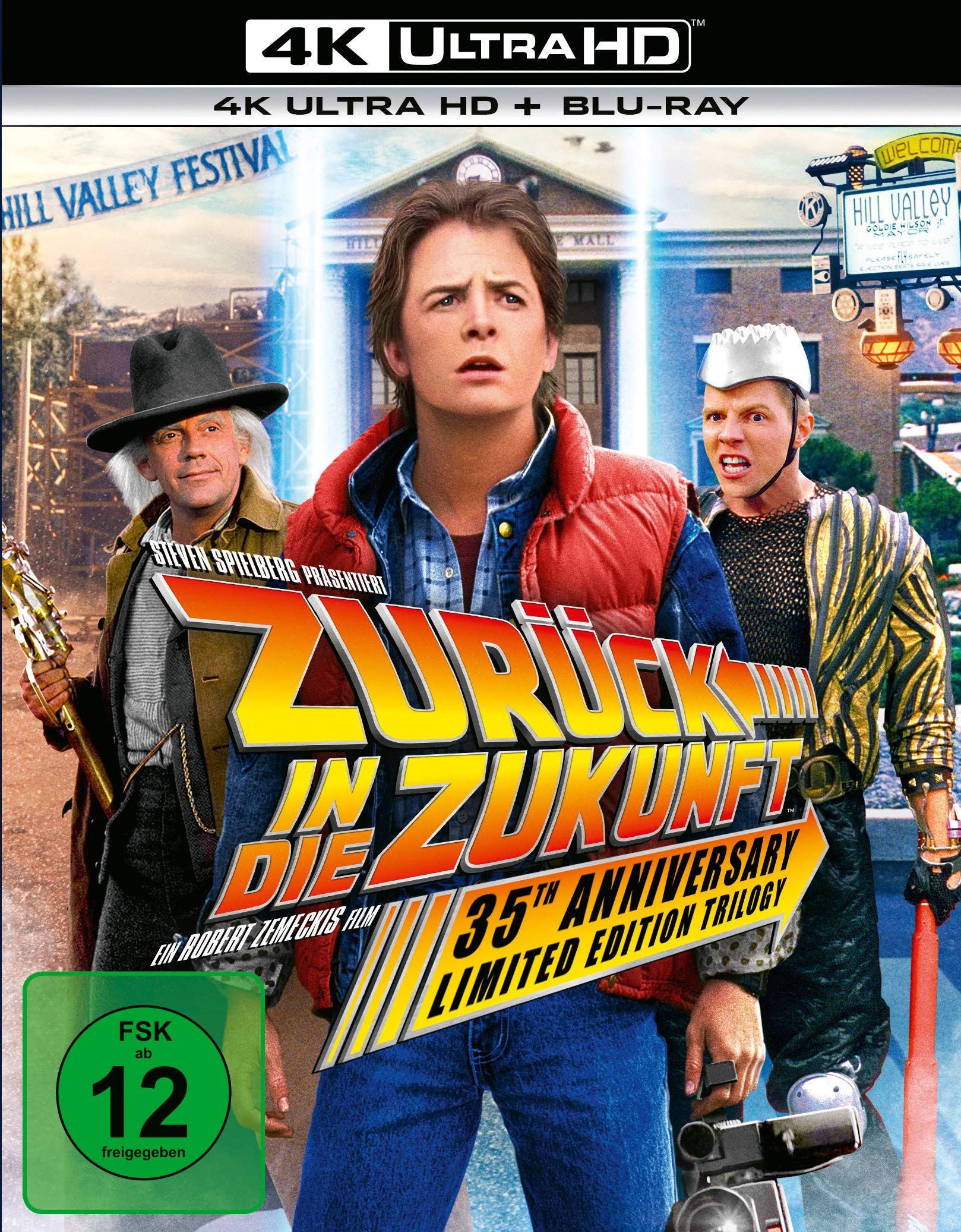 Zurück in die Zukunft - Trilogie 4K Ultra-HD Limited Steelbook
