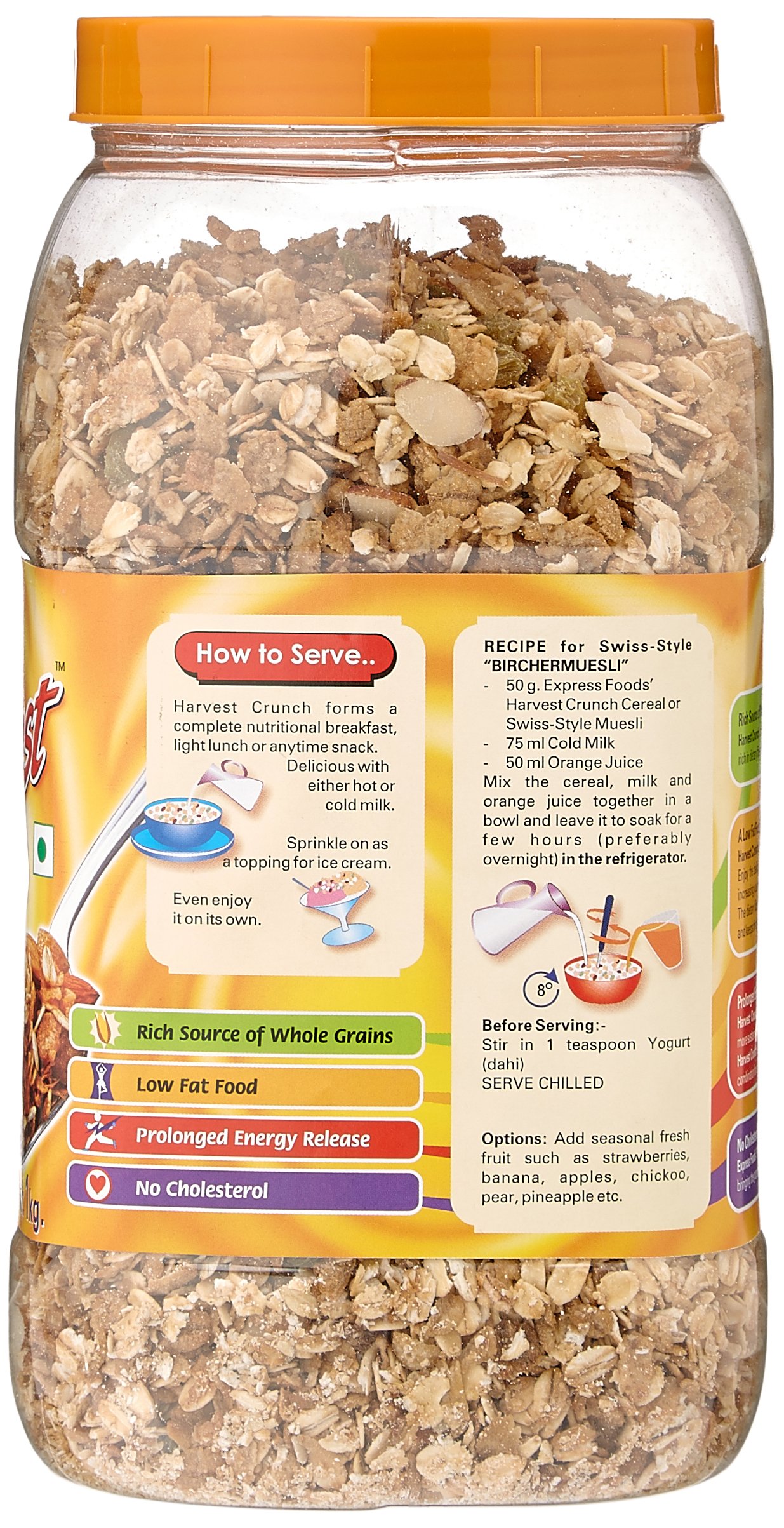 Express Foods Harvest Crunch Breakfast Cereal, 1kg