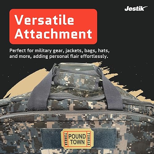 Miniatura 202 de Don't Be A Salty Creative Humor - Parche táctico militar para moral, divertidos parches tácticos, cierre de gancho y bucle de goma de PVC, parches