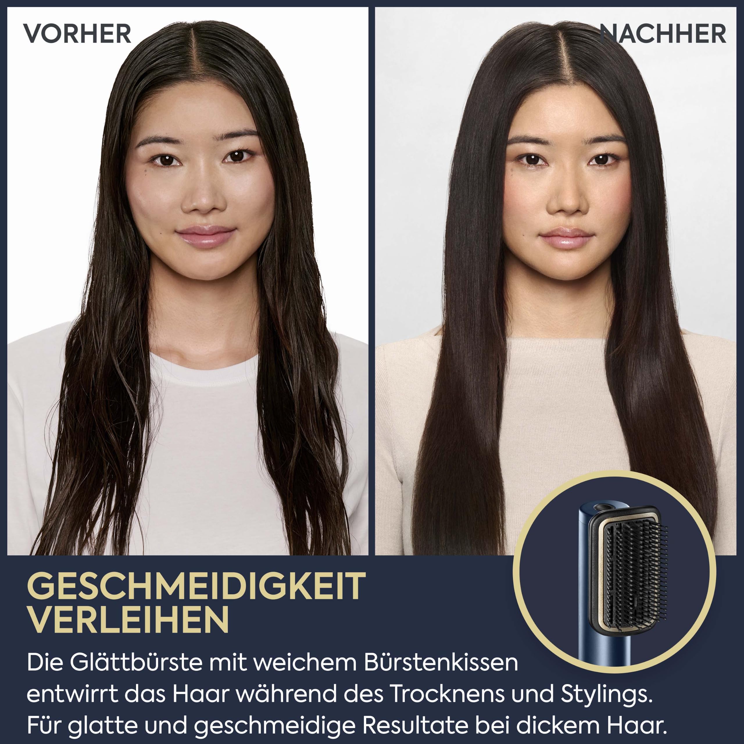 BaByliss Air Wand - Haartrockner, Glätteisen and Styler in einem, Wet to Dry, Anti-Frizz Ionen-Technologie, Ohne Hitzeschäden, AS6553E