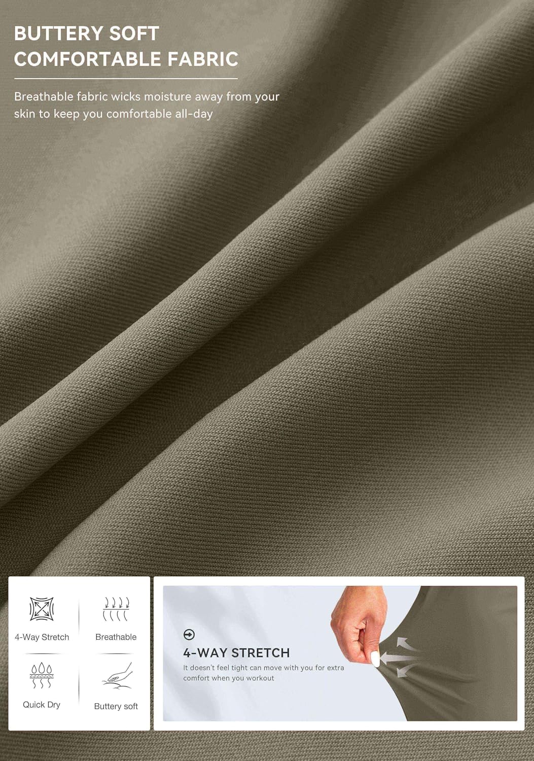 G Gradual Women's Joggers Pants with Zipper Pockets Tapered Running Sweatpants for Women Lounge, Jogging - Image 5