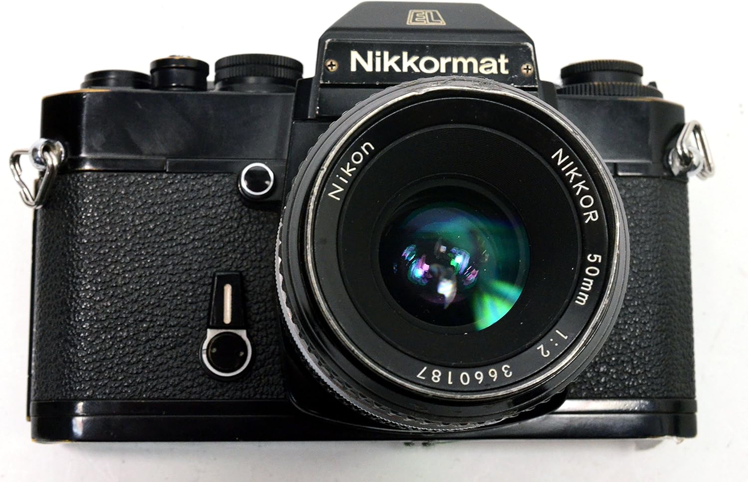 Nikon Nikkormat EL 35MM SLR Film Camera Kit with Lens. (Renewed)