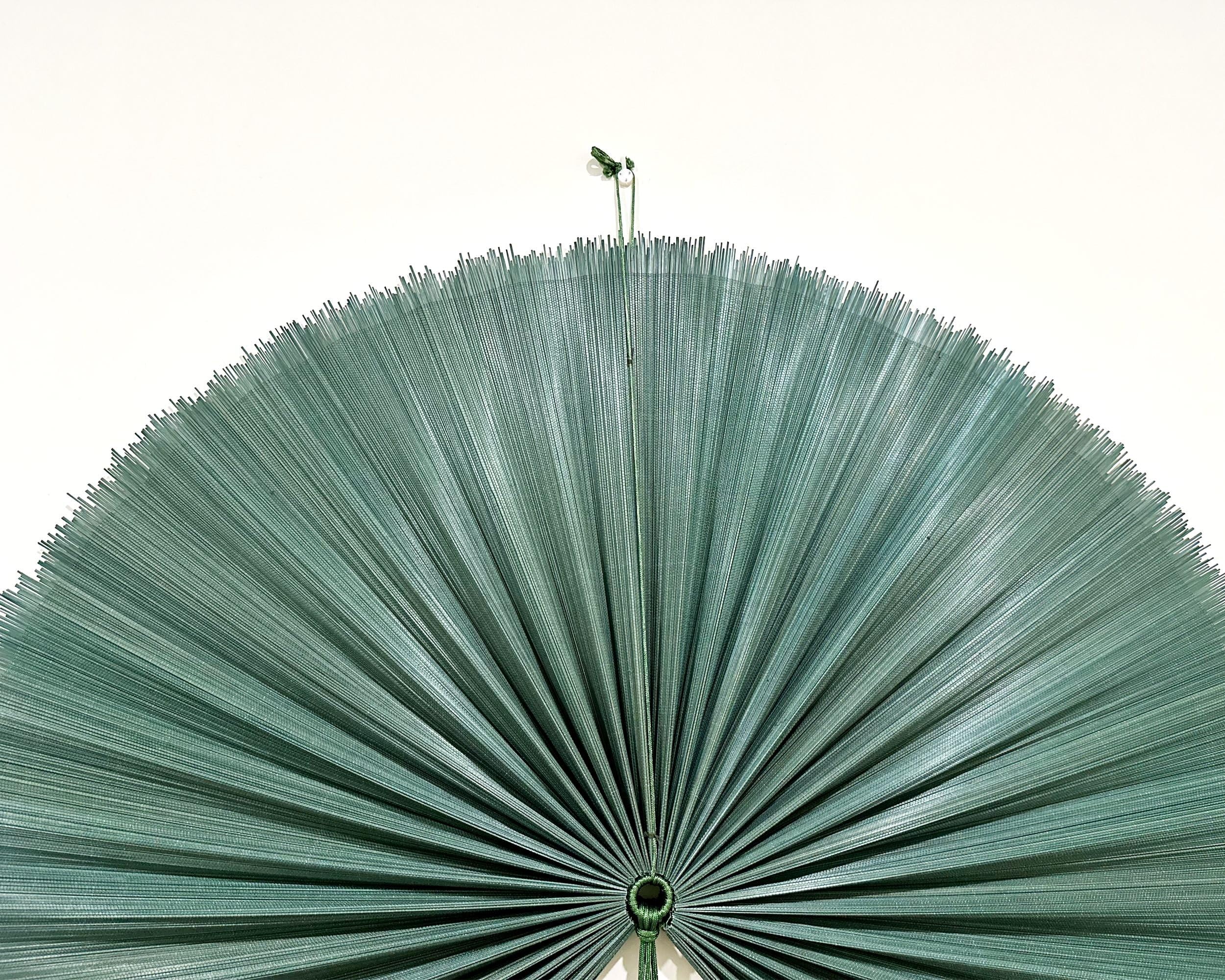 Wandventilator aus Bambus, 50,8 x 101,6 cm, modern, natürlich/umweltfreundlich, umweltfreundliche Bambus-Konstruktion, ganzjährig dekorative Vielseitigkeit und natürliche Kühlung