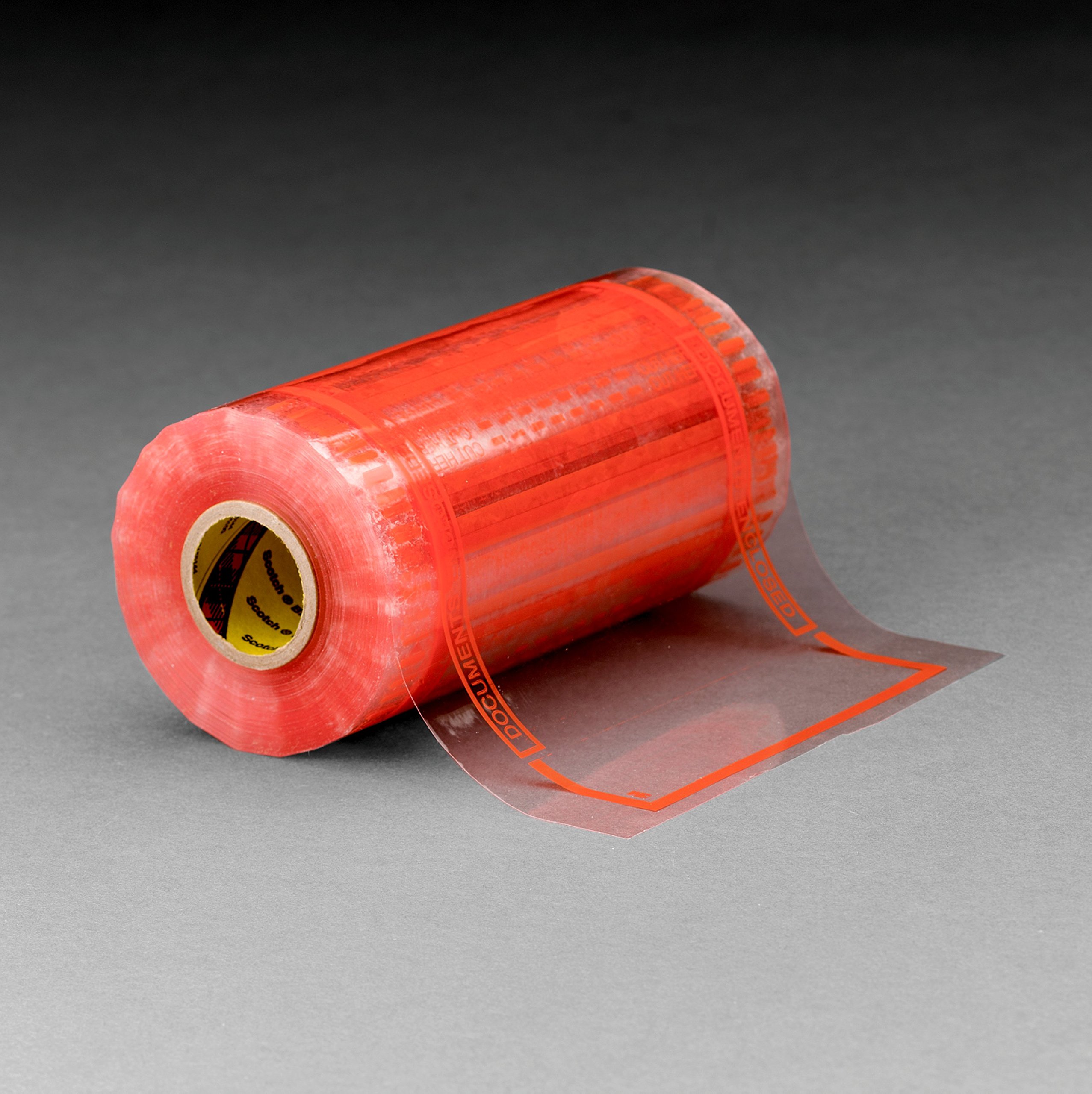 3M Scotch 17063-case Pouch Tape 825, 5' x 6 in, 250 Pouches per roll (Pack of 16)